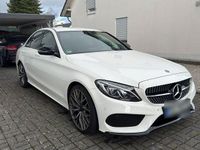 Gebraucht Mercedes C250 AMG line 211 PS (155 kW) 2018 Weiß Limousine