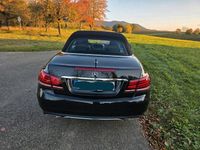 Gebraucht Mercedes E250 204 PS (150 kW) 2014 Schwarz Cabrio