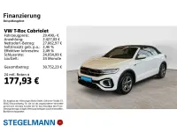 Gebraucht VW T-Roc Cabriolet R-line 150 PS (110 kW) 2025 Weiß Cabrio
