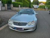 Gebraucht Mercedes SL350 245 PS (180 kW) 2003 Grau Cabrio