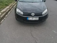 Gebraucht VW Golf VI 82 PS (60 kW) 2009 Schwarz Kleinwagen
