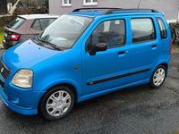 Gebraucht Suzuki Wagon R+ Sport 76 PS (55 kW) 2001 Blau Van / Kleinbus