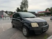 Gebraucht Fiat Panda 2006 Schwarz Kleinwagen