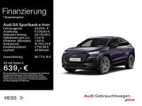 Gebraucht Audi Q4 Sportback e-tron Advanced 210 kW (286 PS) 2025 Violett SUV