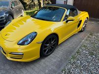 Second-hand Porsche Boxster 265 CP (194 kW) 2013 Galben Cabrio