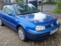 Gebraucht VW Golf Cabriolet Comfortline 101 PS (74 kW) 2000 Blau Cabrio