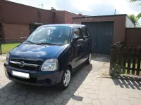 Gebraucht Opel Agila 60 PS (44 kW) 2006 Blau Van / Kleinbus