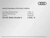 Gebraucht Audi RS3 Sportback Ambiente 400 PS (294 kW) 2025 Mythosschwarz metallic Kleinwagen