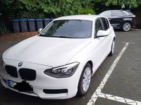Gebraucht BMW 116 116 PS (85 kW) 2013 Weiß Kleinwagen