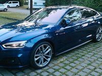Gebraucht Audi A5 Sportback Ambiente 170 PS (125 kW) 2018 Blau Kleinwagen
