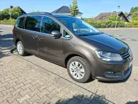 Gebraucht VW Sharan 150 PS (110 kW) 2014 Braun Van / Kleinbus