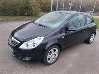 Gebraucht Opel Corsa 75 PS (55 kW) 2009 Schwarz Kleinwagen