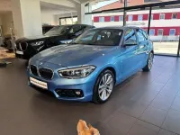 Gebraucht BMW 118 Sport Line 136 PS (100 kW) 2017 Seaside blue metallic Kleinwagen