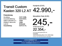 Ny Ford Transit Custom 170 HK (125 kW) 2026 Hvid MPV