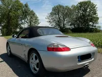 Gebraucht Porsche 986 Boxster 204 PS (150 kW) 1997 Silber Cabrio