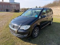 Gebraucht VW Touran 105 PS (77 kW) 2007 Schwarz Van / Kleinbus