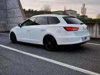 Gebraucht Seat Leon ST 110 PS (80 kW) 2016 Weiß Kombi