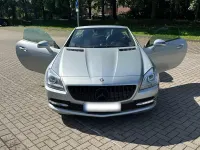 Gebraucht Mercedes SLK200 184 PS (135 kW) 2012 Silber Cabrio
