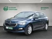 Gebraucht Skoda Scala Ambition 110 PS (80 kW) 2021 Blau Kleinwagen