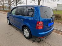 Gebraucht VW Touran Trendline 105 PS (77 kW) 2007 Blau Van / Kleinbus