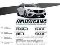 Gebraucht Mercedes E400 AMG line 340 PS (250 kW) 2019 Weiß Limousine