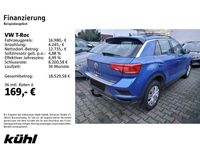 Occasion VW T-Roc 150 ch (110 kW) 2019 Bleue SUV
