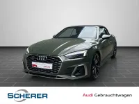 Gebraucht Audi S5 Cabriolet Ambiente 354 PS (260 kW) 2022 Distriktgrün metallic Cabrio
