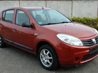 Gebraucht Dacia Sandero 75 PS (55 kW) 2009 Orange Limousine
