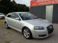 Second-hand Audi A3 Attraction 125 CP (91 kW) 2008 Argintiu Hatchback