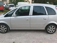 Gebraucht Opel Meriva 101 PS (74 kW) 2003 Silber Van / Kleinbus
