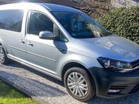 Gebraucht VW Caddy Maxi Highline 102 PS (75 kW) 2017 Silber Van / Kleinbus