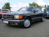 Gebraucht Mercedes 560 279 PS (205 kW) 1990 Blauschwarz  metalliclack Coupé
