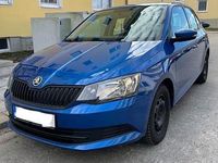 Gebraucht Skoda Fabia 90 PS (66 kW) 2016 Blau Kleinwagen