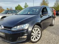 Gebraucht VW Golf VII Highline 125 PS (91 kW) 2016 Schwarz Kombi
