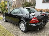 Gebraucht Mercedes SLK200 163 PS (119 kW) 2000 Schwarz Cabrio