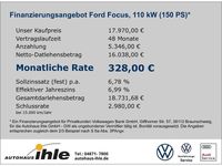 Używany Ford Focus Titanium S 150 KM (110 kW) 2020 Niebieski Sedan/Limuzyna