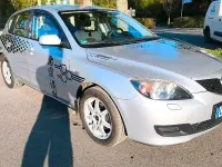 Gebraucht Mazda 3 109 PS (80 kW) 2009 Silber Coupé