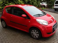 Gebraucht Citroën C1 68 PS (50 kW) 2009 Rot Kleinwagen
