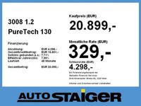 gebraucht Peugeot 3008 1.2 PureTech 130 Allure ACC FLA 360 LM KAM