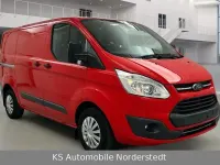 Second-hand Ford Transit Custom Trend 105 CP (77 kW) 2017 Roșu Monovolum
