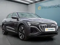 Gebraucht Audi Q8 e-tron S-Line 300 kW (408 PS) 2024 Grau SUV