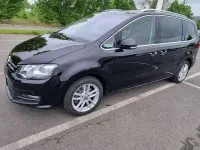 Gebraucht VW Sharan Highline 184 PS (135 kW) 2017 Schwarz Van / Kleinbus