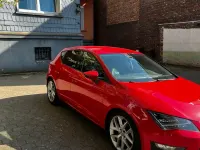 Usata Seat Leon FR 150 CV (110 kW) 2017 Rosso Berlina