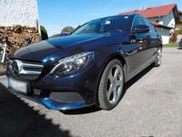Gebraucht Mercedes C250 204 PS (150 kW) 2018 Blau Kombi