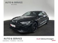Gebraucht Audi S3 Ambiente 333 PS (244 kW) 2024 Mythosschwarz metallic Limousine