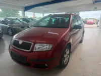 Gebraucht Skoda Fabia 80 PS (58 kW) 2006 Rot Limousine