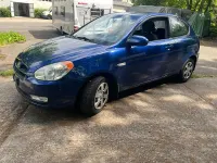 Gebraucht Hyundai Accent 2008 Blau Kleinwagen