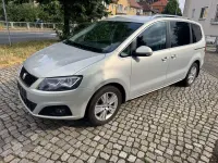 Gebraucht Seat Alhambra Style 140 PS (102 kW) 2011 "leaf" silber Van / Kleinbus