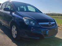 Gebraucht Opel Zafira 110 PS (80 kW) 2010 Blau Van / Kleinbus