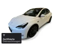 Gebraucht Tesla Model Y Performance 392 kW (533 PS) 2023 Pearl white multicoat SUV